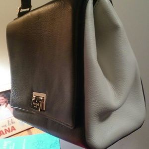 Kate spade black and tan purse